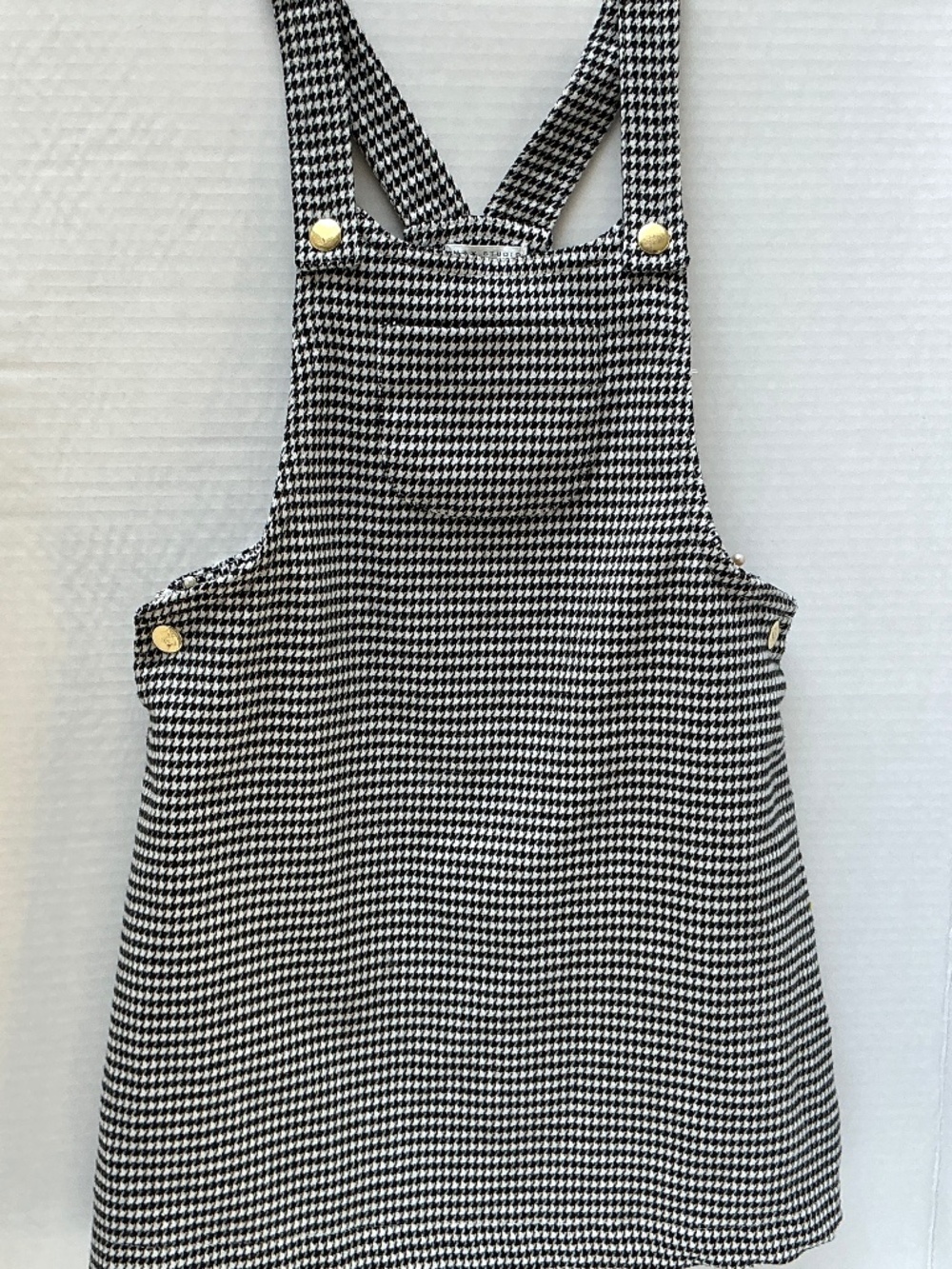Max Studio Kids Size 5T Jumper Black & White Houndstooth